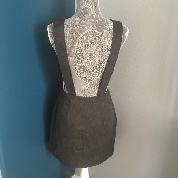 La Belle Wrap Dress in Dark Grey Size Medium - Picture 3 of 6